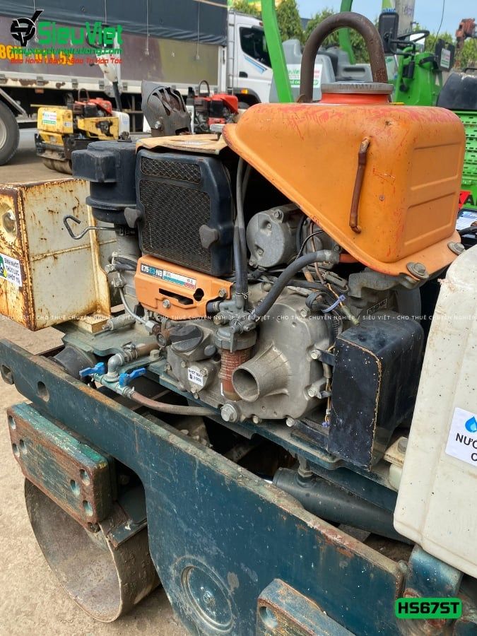 Xe lu rung dắt tay 750Kg Sakai HS67ST Nhật Bản (5HS210126)