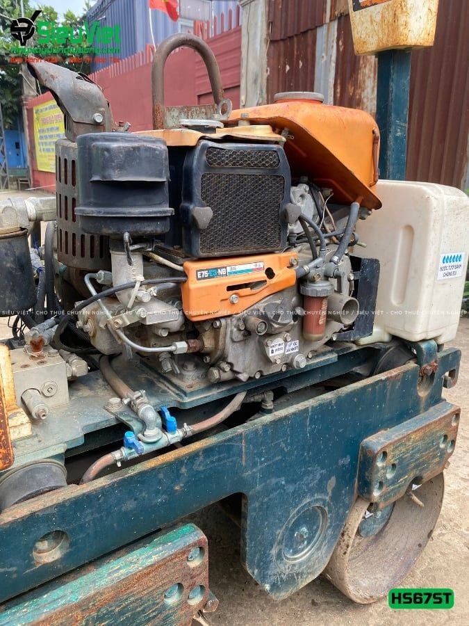Xe lu rung dắt tay 750Kg Sakai HS67ST Nhật Bản (5HS210126)