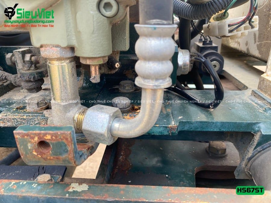 Xe lu rung dắt tay 750Kg Sakai HS67ST Nhật Bản (5HS210126)