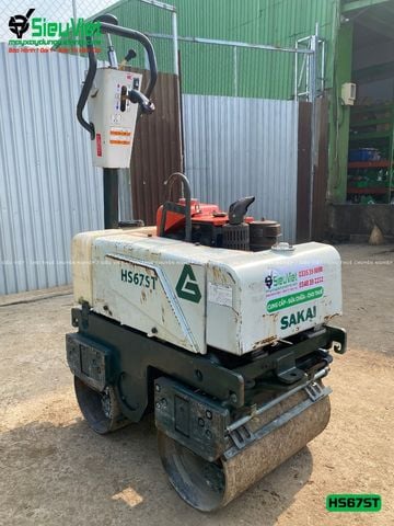 Xe lu rung dắt tay 750Kg Sakai HS67ST Nhật Bản (5HS210166)