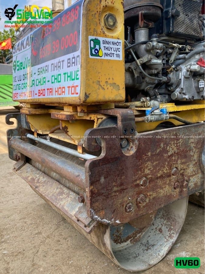 Xe lu rung dắt tay 650Kg Sakai HV60 Nhật Bản (VHV1232294)