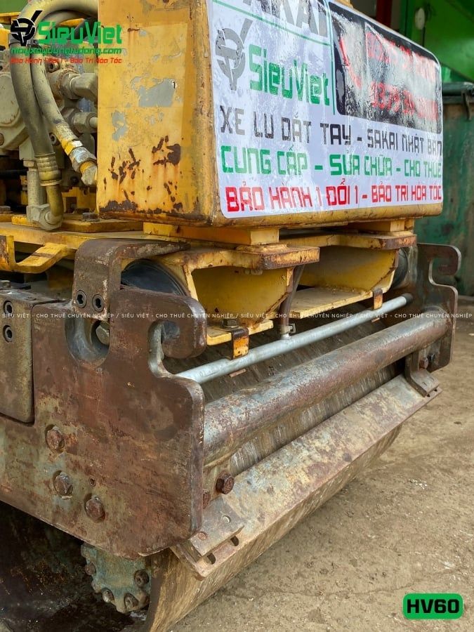 Xe lu rung dắt tay 650Kg Sakai HV60 Nhật Bản (VHV1232294)