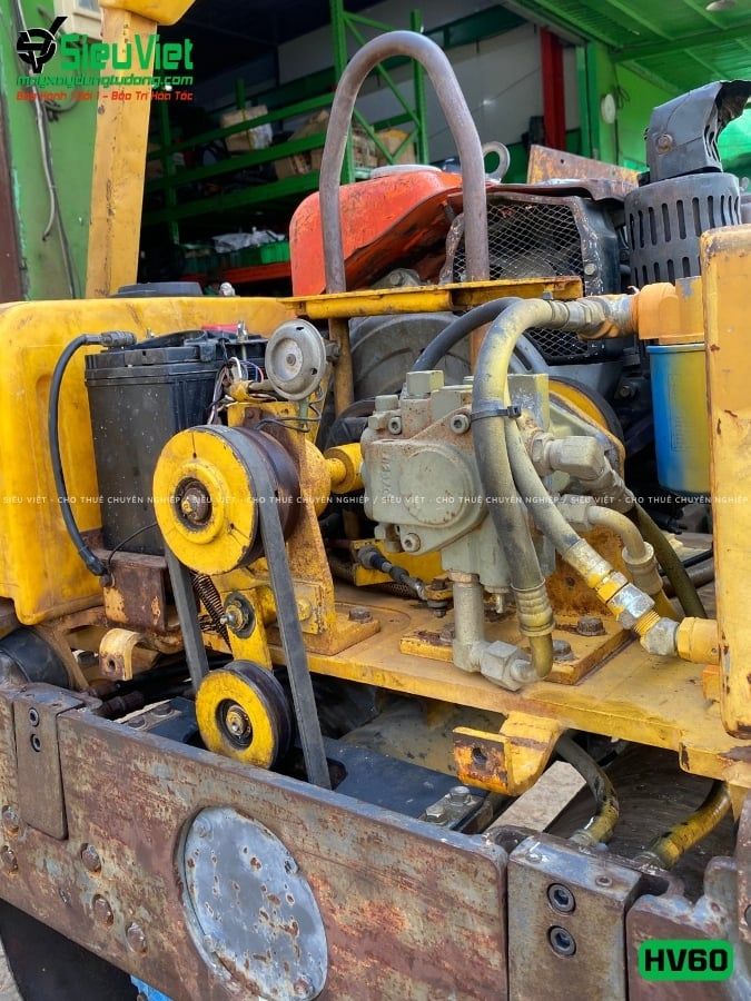 Xe lu rung dắt tay 650Kg Sakai HV60 Nhật Bản (VHV1232294)