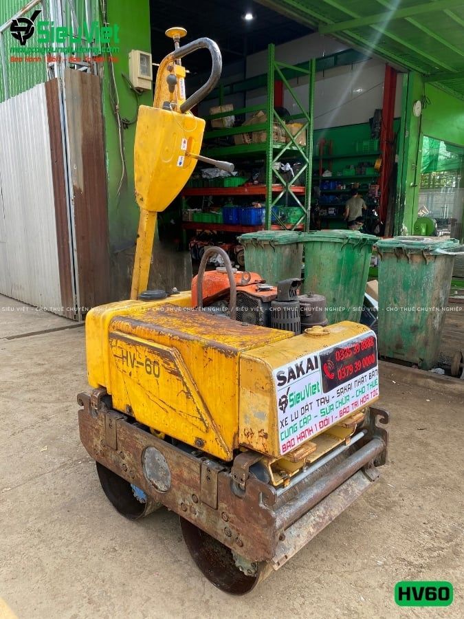 Xe lu rung dắt tay 650Kg Sakai HV60 Nhật Bản (VHV1232294)