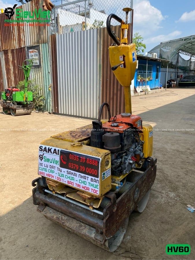 Xe lu rung dắt tay 650Kg Sakai HV60 Nhật Bản (VHV1232294)