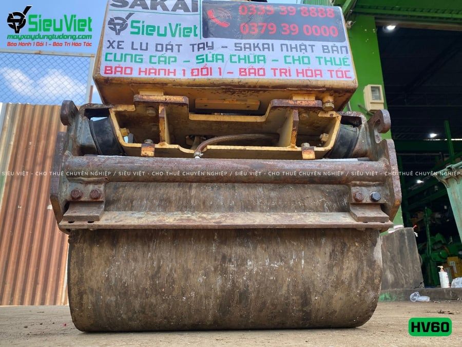 Xe lu rung dắt tay 650Kg Sakai HV60 Nhật Bản (VHV1232294)