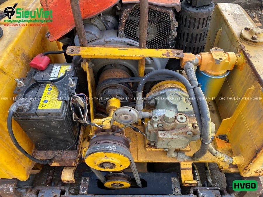 Xe lu rung dắt tay 650Kg Sakai HV60 Nhật Bản (VHV1232294)