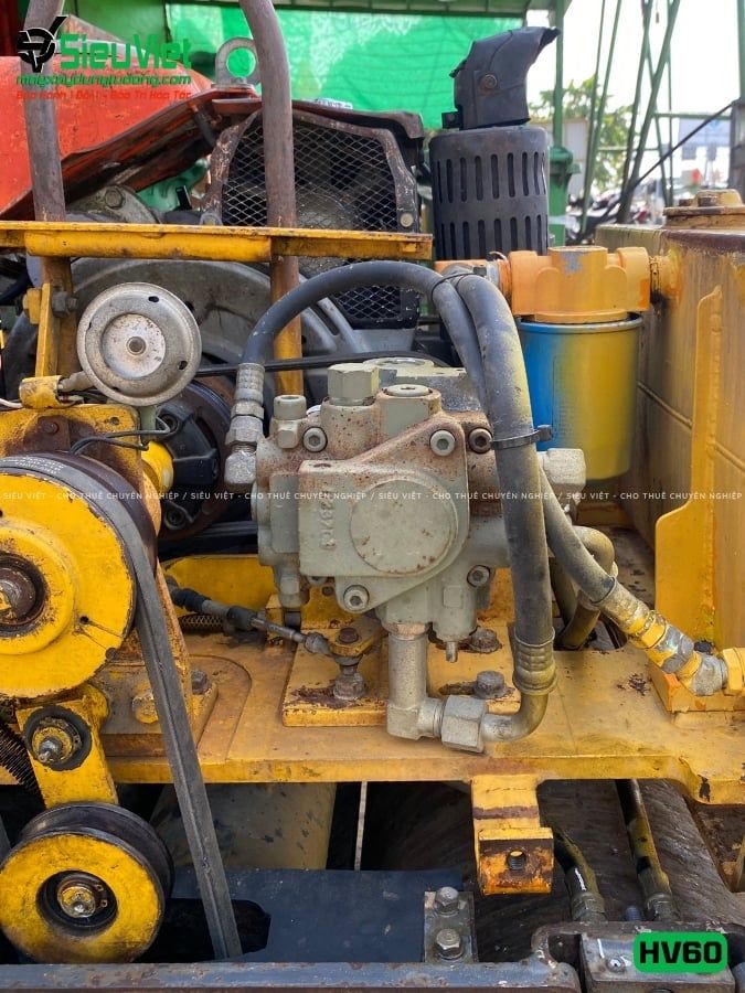 Xe lu rung dắt tay 650Kg Sakai HV60 Nhật Bản (VHV1232294)