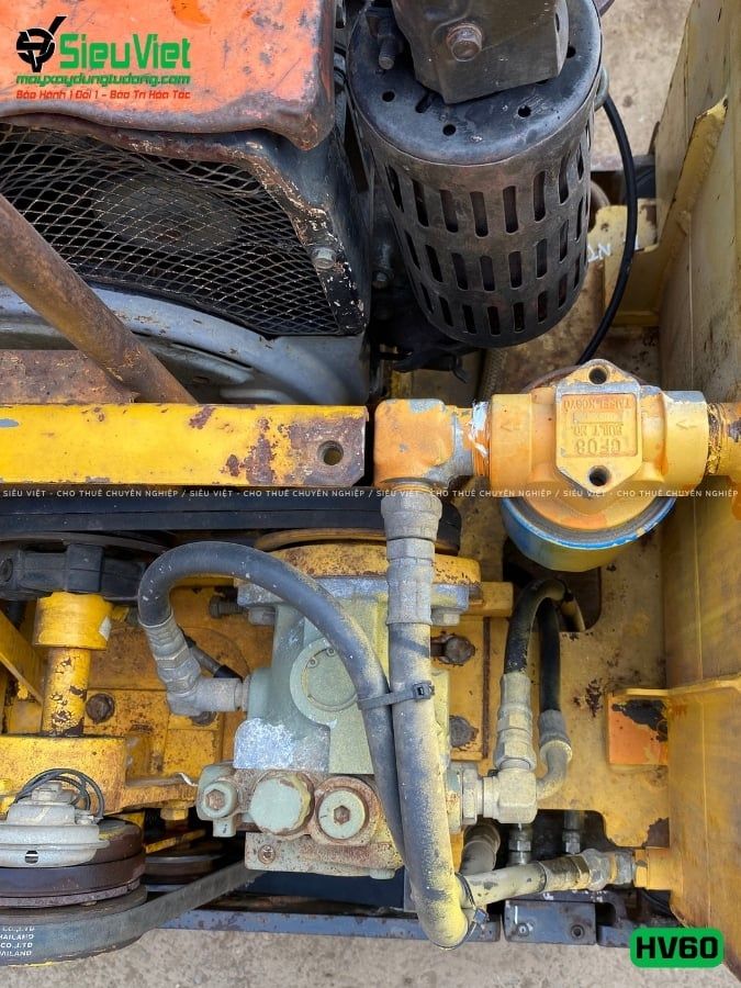 Xe lu rung dắt tay 650Kg Sakai HV60 Nhật Bản (VHV1232294)