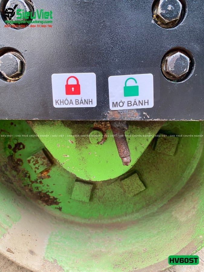 Xe lu rung dắt tay 650Kg Sakai HV60ST Nhật Bản (VHV1230979)