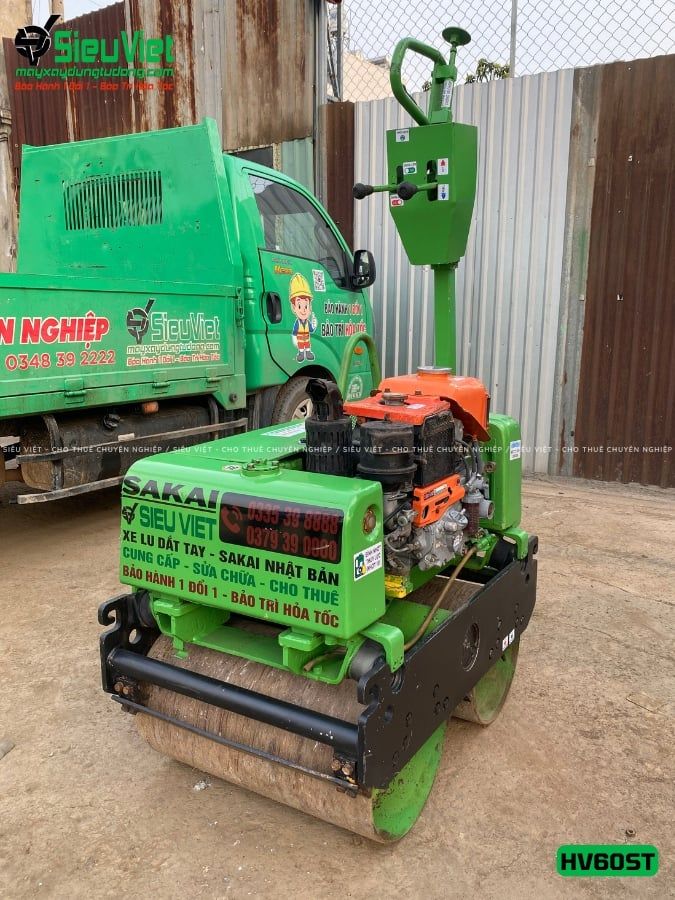 Xe lu rung dắt tay 650Kg Sakai HV60ST Nhật Bản (VHV1230979)