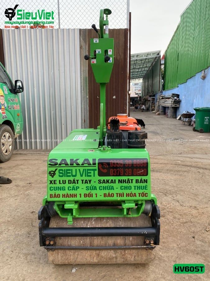 Xe lu rung dắt tay 650Kg Sakai HV60ST Nhật Bản (VHV1230979)