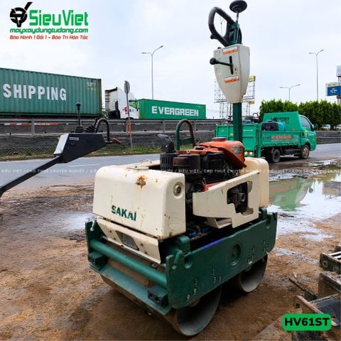 Xe lu rung dắt tay 660Kg Sakai HV61ST Nhật Bản (5HV2120421)