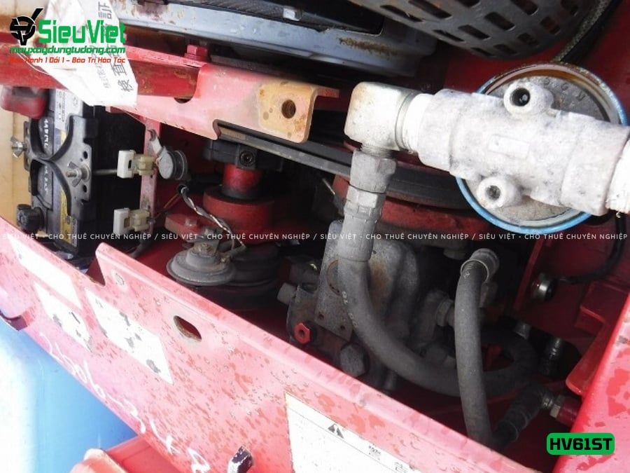 Xe lu rung dắt tay 660Kg Sakai HV61ST Nhật Bản (5HV2160709)