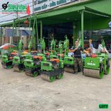 (Cho Thuê Tuần) Xe lu dắt tay 550Kg Nhật Bản - Động cơ Diesel