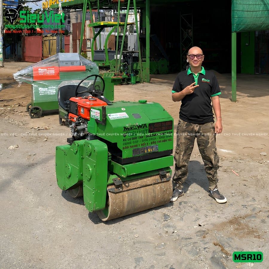 Xe lu rung nhỏ 1 Tấn Meiwa MSR10 Nhật Bản