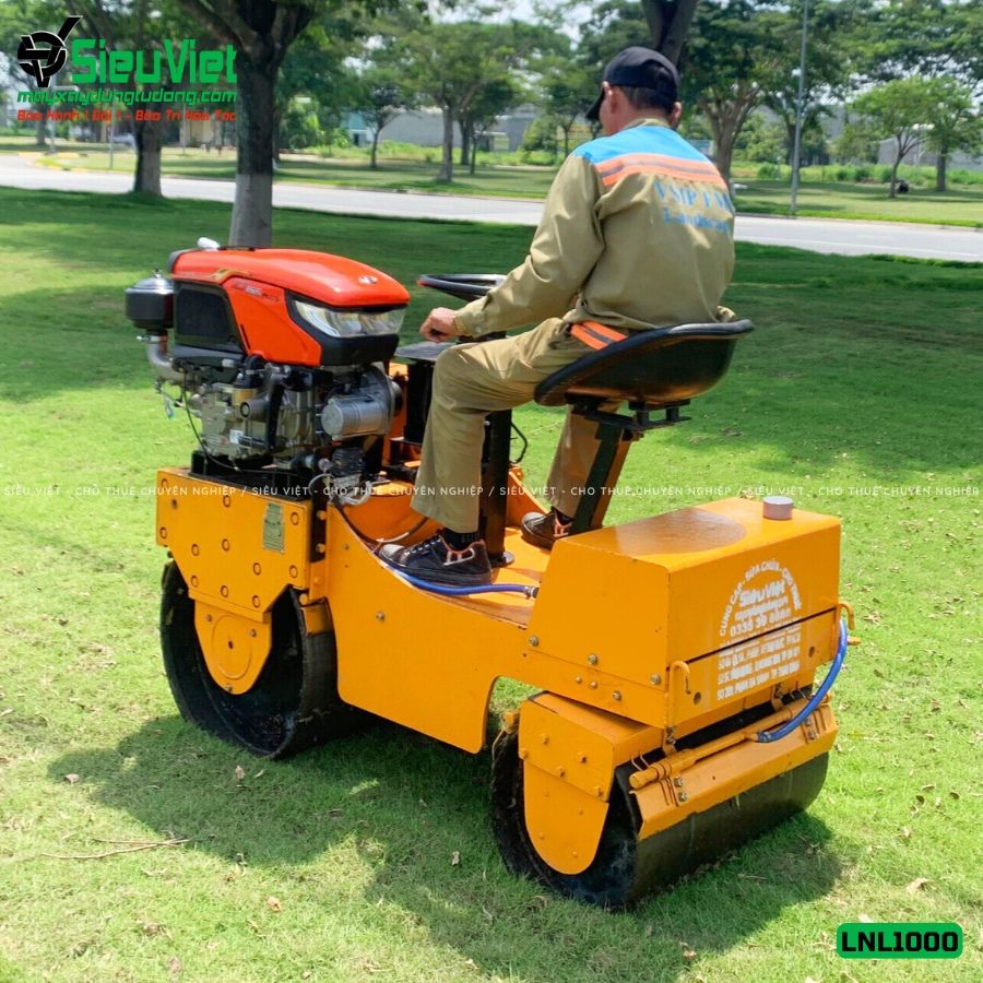 Thuê Ngày Xe lu rung nhỏ 1-1.2 tấn Nhật Bản - LNL12