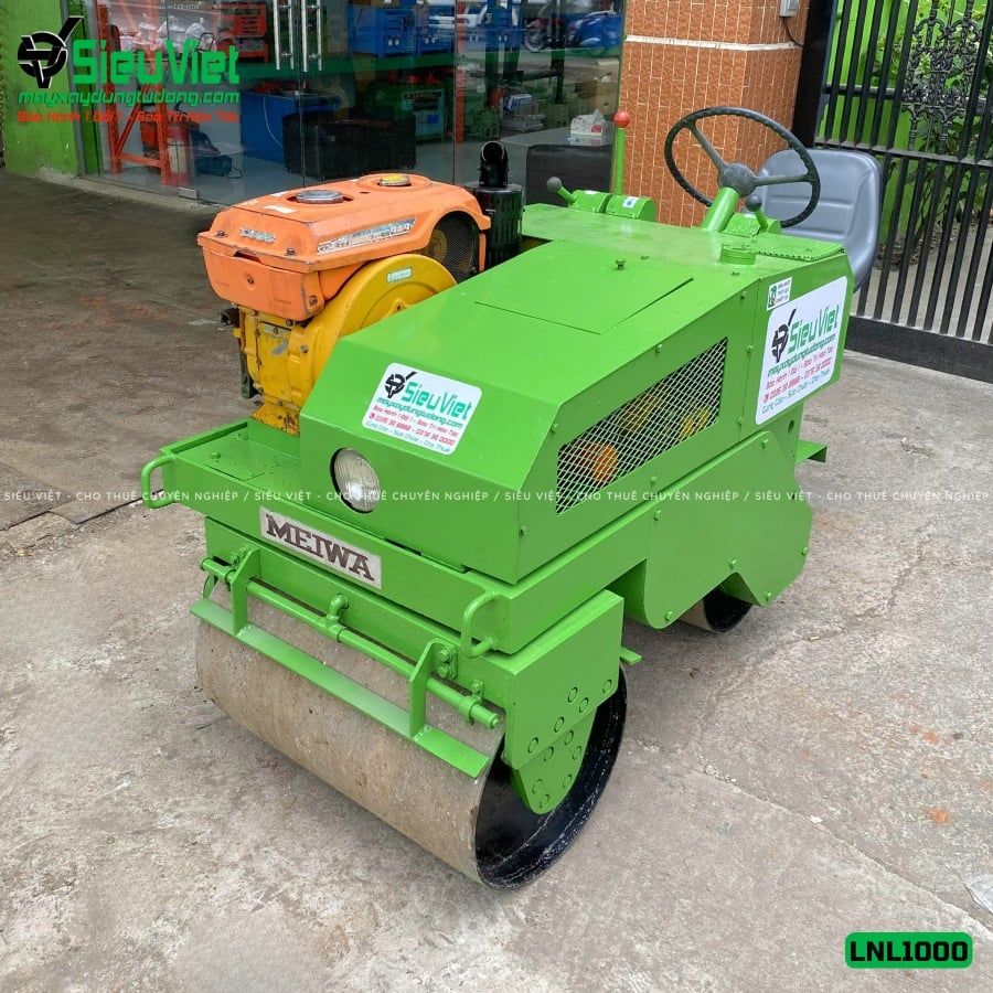 Thuê Ngày Xe lu rung nhỏ 1-1.2 tấn Nhật Bản - LNL12