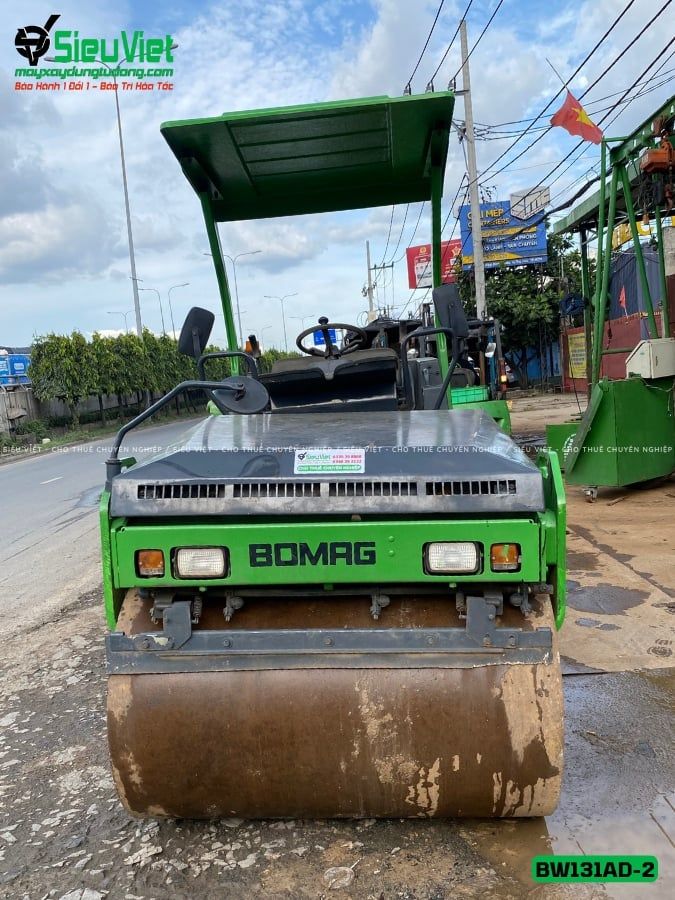 Xe lu rung nhỏ 4 tấn Bomag BW131AD-2 Đức (01513)