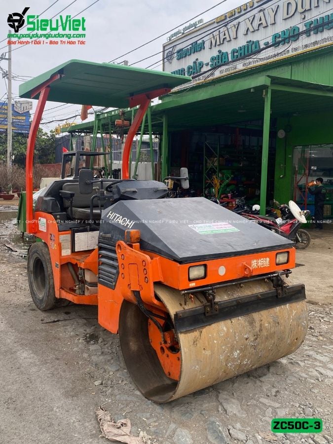 Xe lu rung nhỏ 3.6 tấn Hitachi ZC50C-3 Nhật Bản (34221)