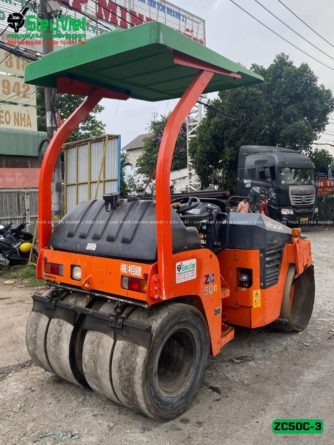 Xe lu rung nhỏ 3.6 tấn Hitachi ZC50C-3 Nhật Bản (34221)