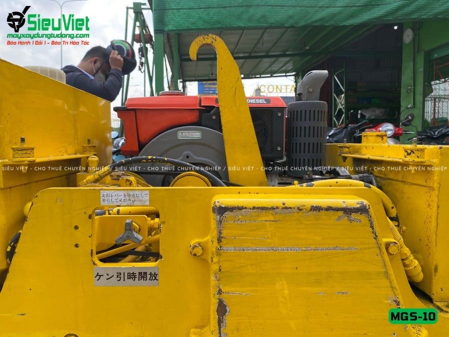 Xe lu rung nhỏ 1.2 Tấn Meiwa MGS-10 Nhật Bản (S148)