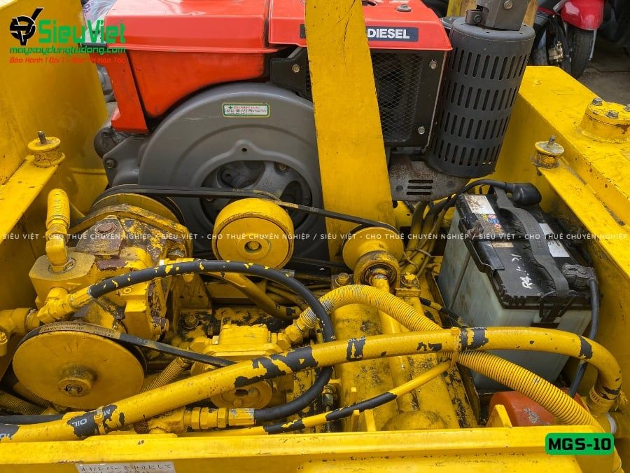 Xe lu rung nhỏ 1.2 Tấn Meiwa MGS-10 Nhật Bản (S148)