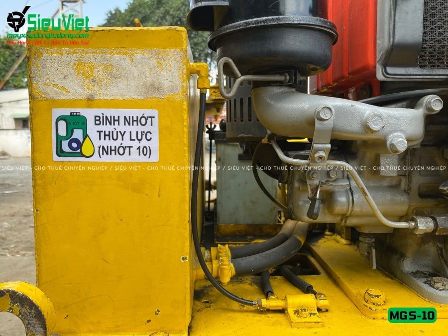 Xe lu rung nhỏ 1.2 Tấn Meiwa MGS-10 Nhật Bản (S148)