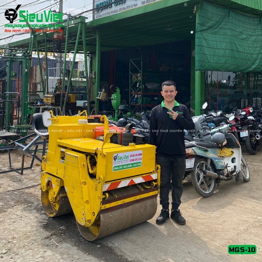 Xe lu rung nhỏ 1.2 Tấn Meiwa MGS-10 Nhật Bản (S148)