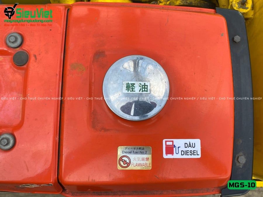Xe lu rung nhỏ 1.2 Tấn Meiwa MGS-10 Nhật Bản (S148)