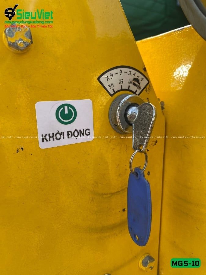 Xe lu rung nhỏ 1.2 Tấn Meiwa MGS-10 Nhật Bản (S148)