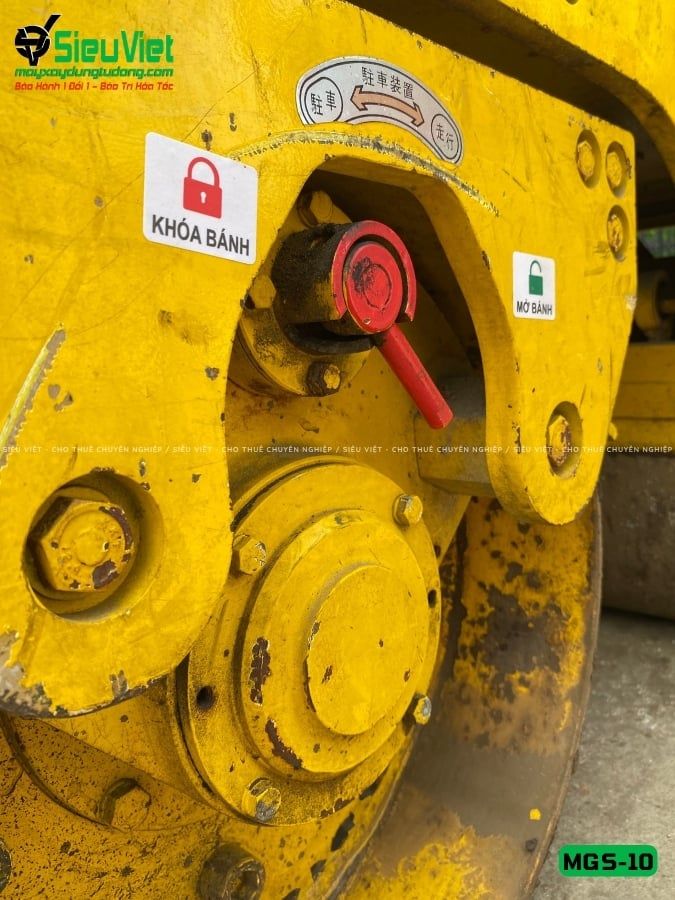 Xe lu rung nhỏ 1.2 Tấn Meiwa MGS-10 Nhật Bản (S148)