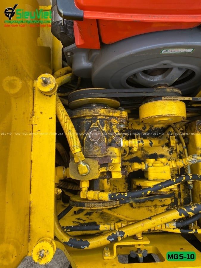 Xe lu rung nhỏ 1.2 Tấn Meiwa MGS-10 Nhật Bản (S148)