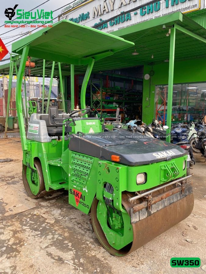 Xe lu rung nhỏ 2.8 tấn Sakai SW350-1 Nhật Bản (VSW1410493)
