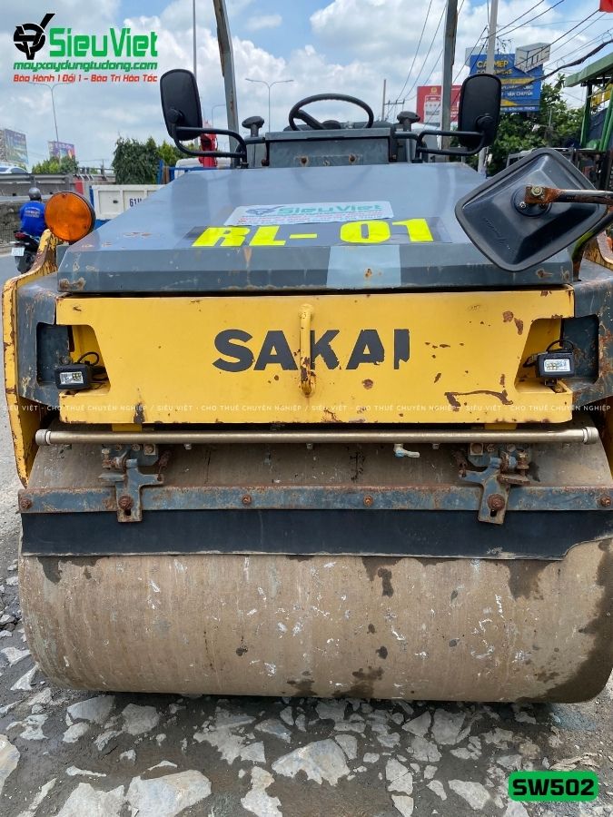 Xe lu rung nhỏ 4.1 tấn Sakai SW502 Nhật Bản (VSW3110168)