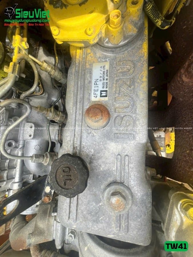 Xe lu rung nhỏ 3.3 tấn Sakai TW41 Nhật Bản (VTW212082)