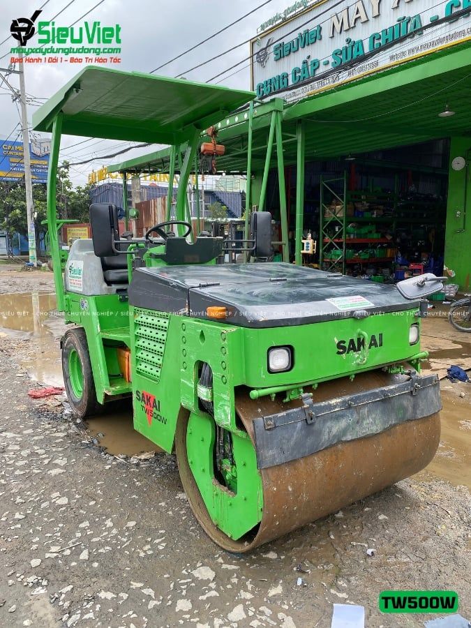 Xe lu rung nhỏ 3.3 tấn Sakai TW500W-1 Nhật Bản (VTW1520854)