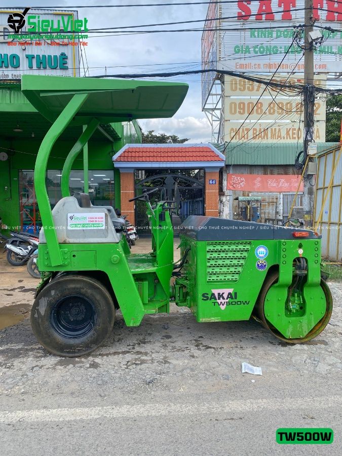 Xe lu rung nhỏ 3.3 tấn Sakai TW500W Nhật Bản (VTW1521111)