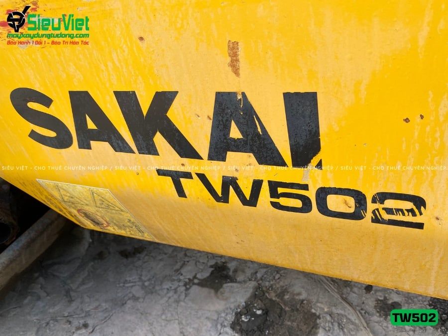 Xe lu rung nhỏ 3.3 tấn Sakai TW502 Nhật Bản (VTW3110251)