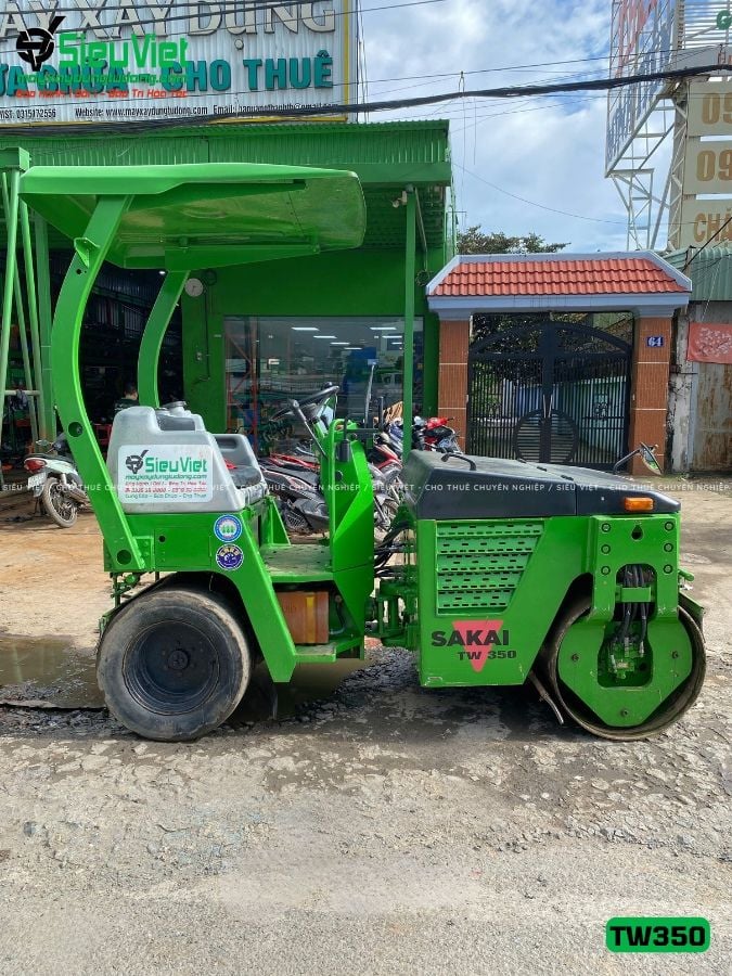 Xe lu rung nhỏ 2.5 tấn Sakai TW350-1 Nhật Bản (VTW1410491)