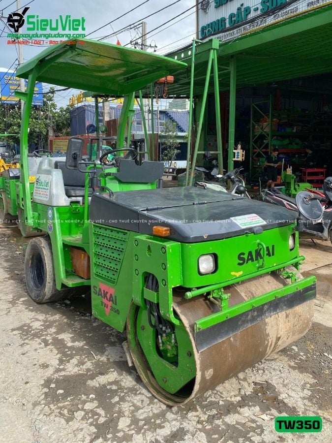 Xe lu rung nhỏ 2.5 tấn Sakai TW350-1 Nhật Bản (VTW1410491)