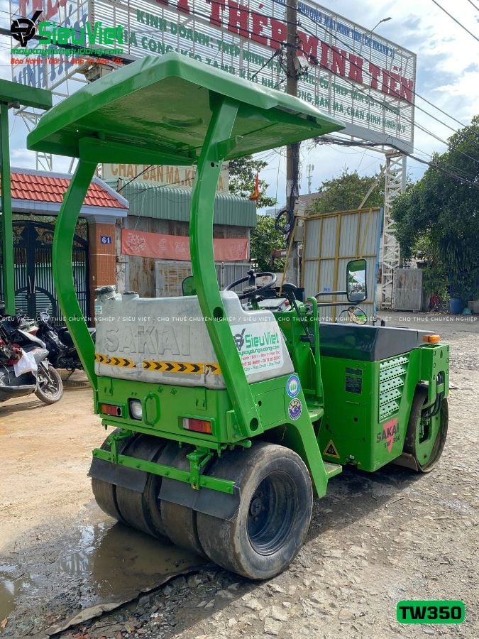 Xe lu rung nhỏ 2.5 tấn Sakai TW350-1 Nhật Bản (VTW1410491)
