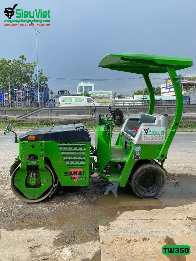 Xe lu rung nhỏ 2.5 tấn Sakai TW350-1 Nhật Bản (VTW1410491)