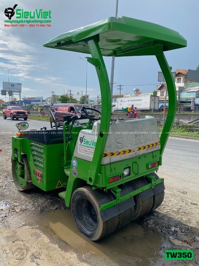 Xe lu rung nhỏ 2.5 tấn Sakai TW350-1 Nhật Bản (VTW1410491)