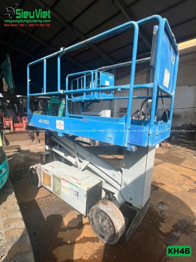 Xe nâng người tải trọng 250Kg, nâng cao 4.6m Smac KH46