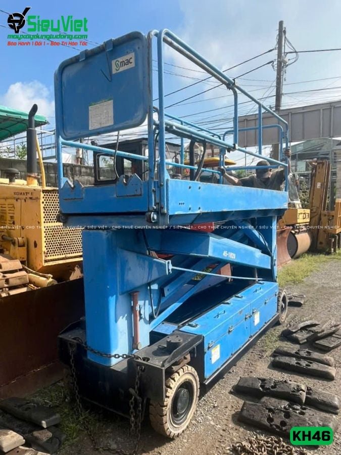 Xe nâng người tải trọng 250Kg, nâng cao 4.6m Smac KH46