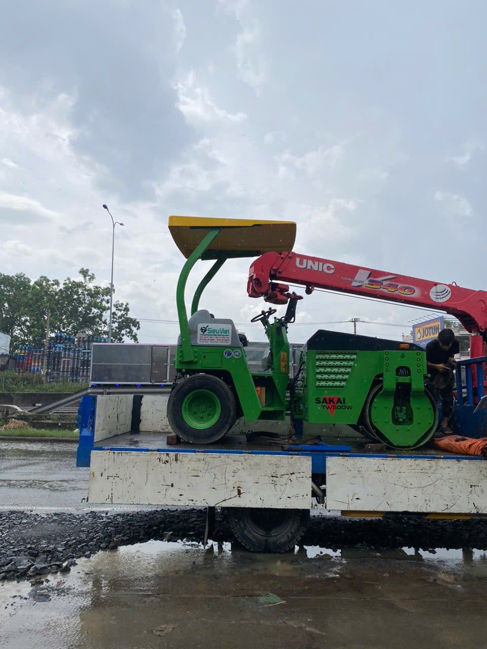 Phí vận chuyển xe cẩu 5 tấn