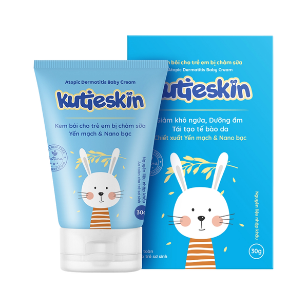 Kem chàm sữa Kutieskin 30g
