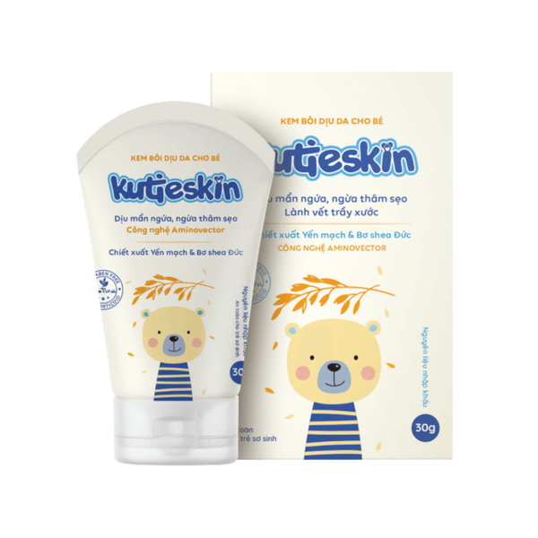 Kem mẫn ngứa dịu da cho bé Kutieskin 30g