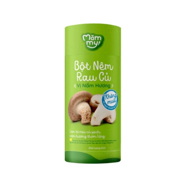 Bột nêm rau củ ăn dặm không muối vị nấm hương Mămmy